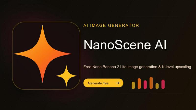NanoScene AI application interface and features