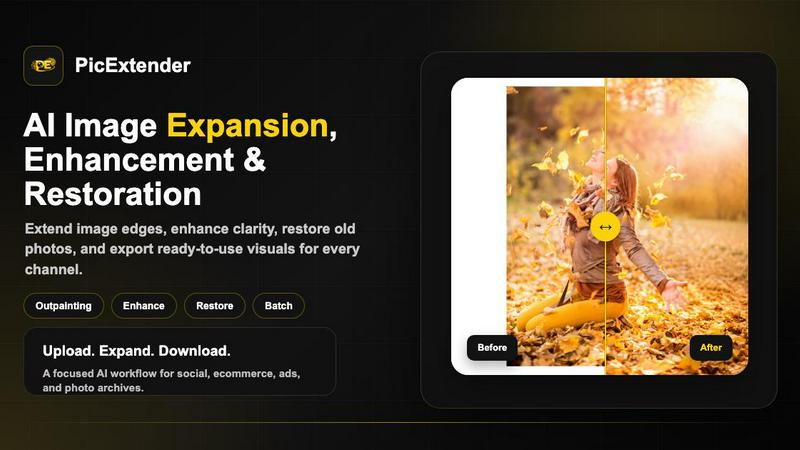 PicExtender application interface and features